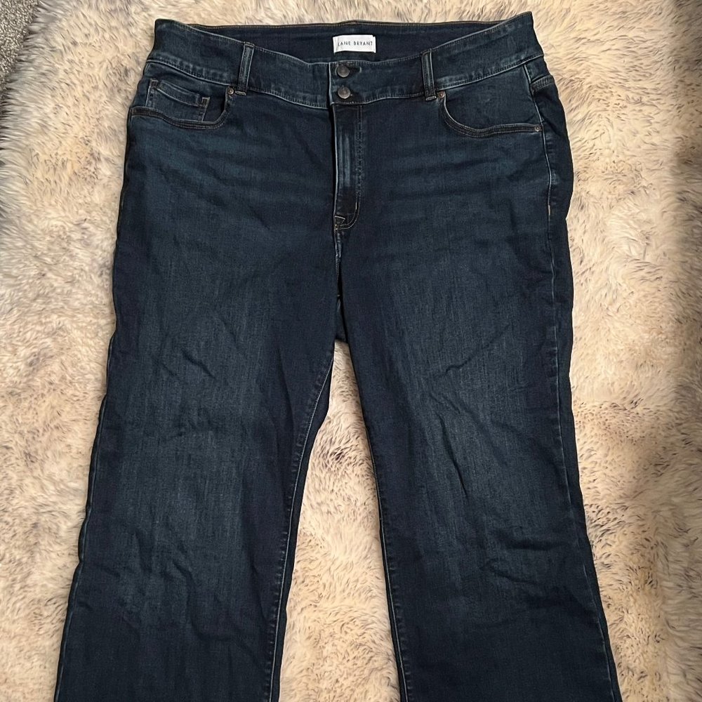 Lane Bryant Flex Magic Waistband Tighter Tummy Fit High-Rise Boot Jeans